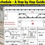 Rebar Bar Bending Schedule, straight bar, bar mark, steel reinforcement compared, step by step guide for beginners